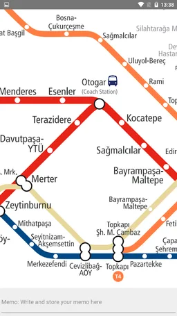 Metro Map: Istanbul (Offline) screenshot 2