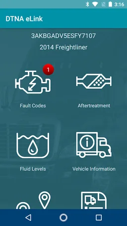 DTNA eLink screenshot 16