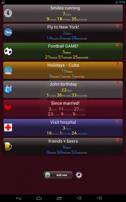 Countdown Chronometer & Widget screenshot 9