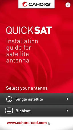 QuickSat screenshot 1