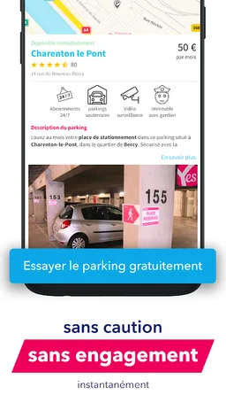 Yespark: parking lot rental screenshot 4