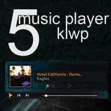 Komponent MusicPlayer  klwp icon