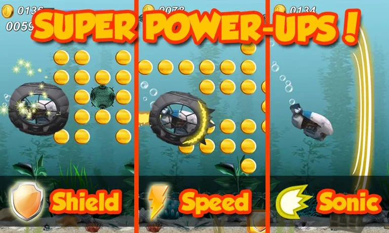 Submarine Endless Gold Dive screenshot 4