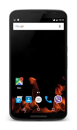 Licking Flames Live Wallpaper screenshot 2