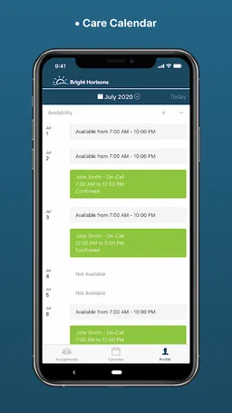 Bright Horizons Caregivers screenshot 2