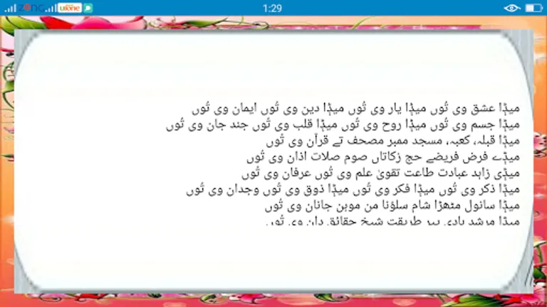 Saraiki Poetry screenshot 5