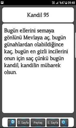 Cuma Kandil Bayram Mesajları screenshot 9