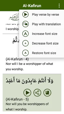 Quran English screenshot 3