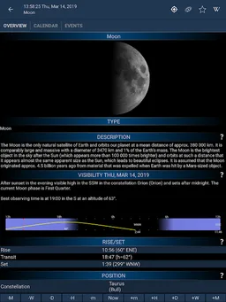 Mobile Observatory Free - Astronomy screenshot 1