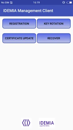 RDService by IDEMIA screenshot 1