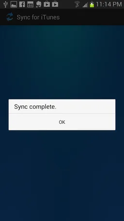 Sync for iTunes screenshot 4
