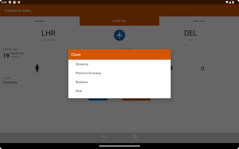 Tickets to India screenshot 16