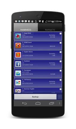 FULL BACKUP screenshot 5