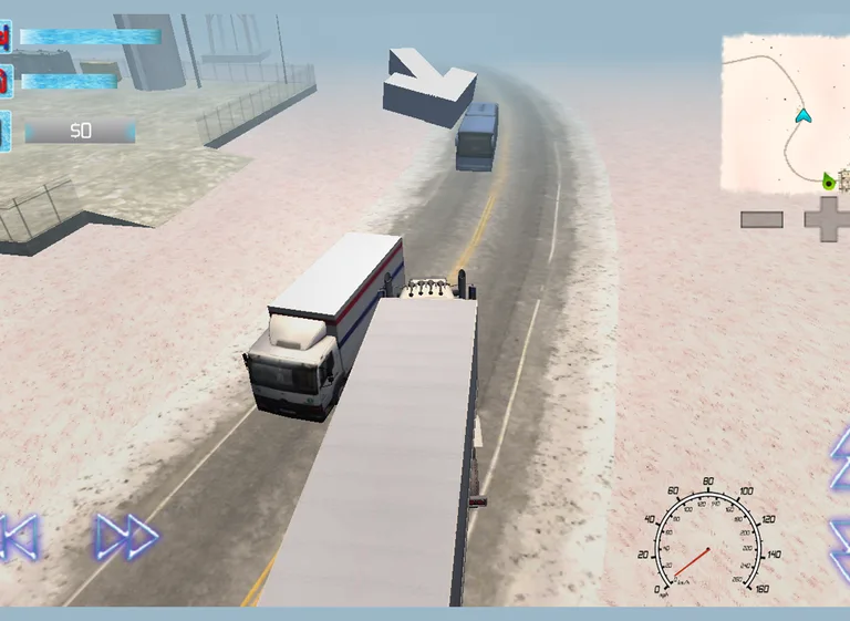 Trucker 3D Alaska Winter Roads screenshot 11