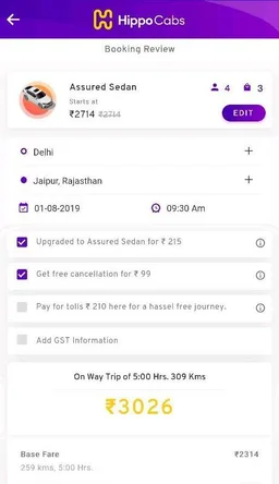 Hippo Cabs - Intercity Cab Ser screenshot 8