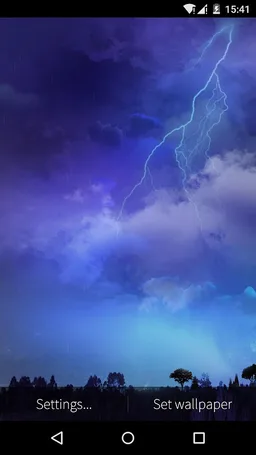 Lightning Storm Live Wallpaper screenshot 7