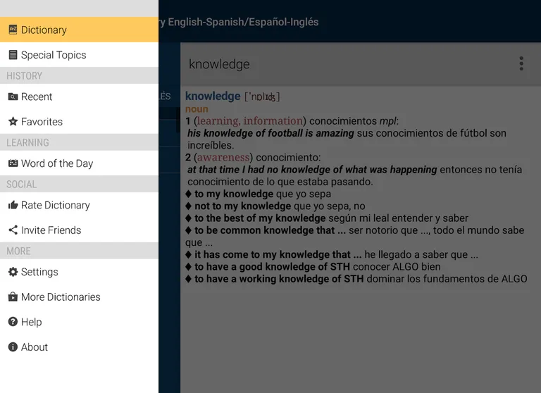 Vox Advanced English<>Spanish screenshot 11