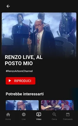Renzo Arbore Channel screenshot 5