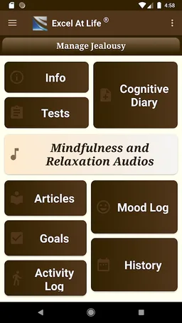 Jealousy CBT Tools Self-Help screenshot 1