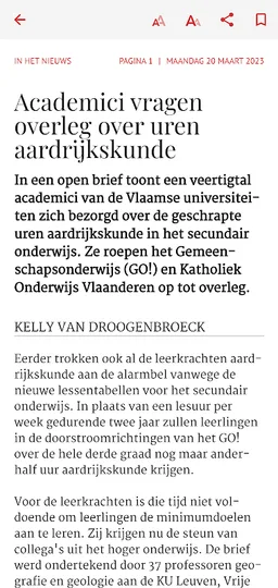 De Morgen Print Editie screenshot 5
