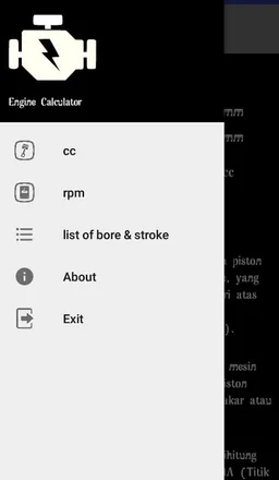 Engine Calculator screenshot 1