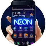 Neon Lights Shining Launcher icon