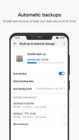 Huawei Backup screenshot 1