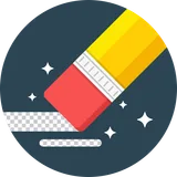 Remove Objects - Touch Eraser icon