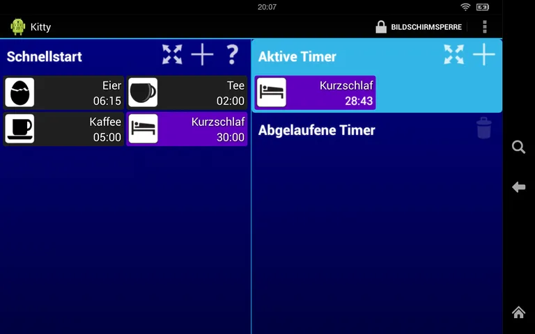 Multi Timer "Kitty" screenshot 2