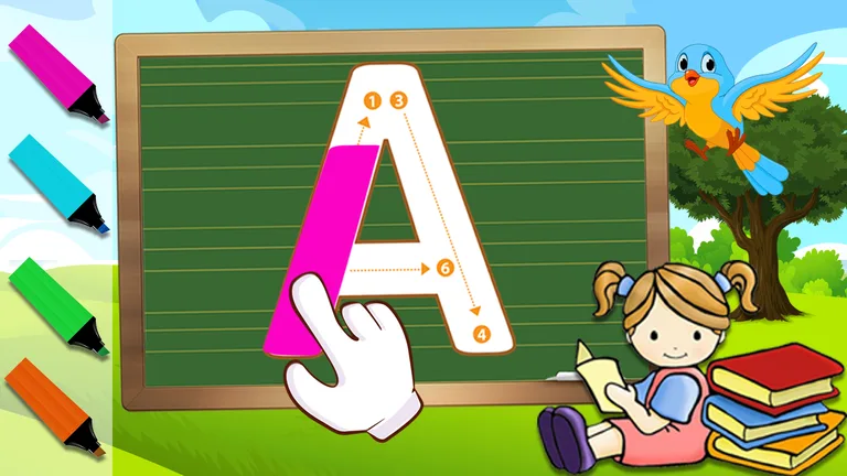 Kids Tracing Alphabet Book screenshot 2