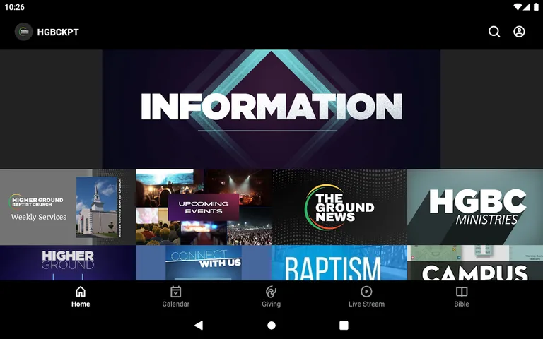 Higher Ground Baptist Church screenshot 4