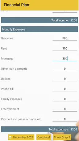 Personal Finance - Financial Calculators screenshot 2