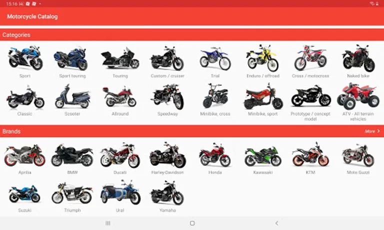 Moto Catalog: all about bikes screenshot 5