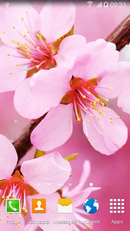 Blooming Trees Live Wallpaper screenshot 6