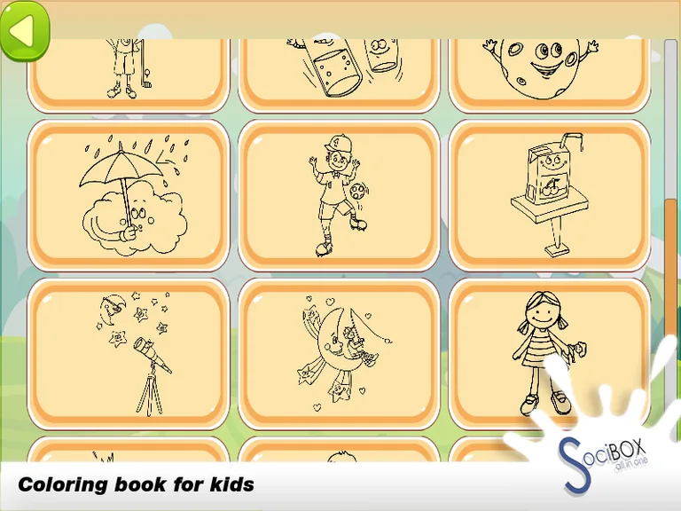 sky coloring book screenshot 10