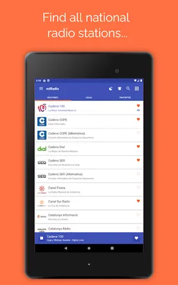 miRadio - Spain FM Radio screenshot 5