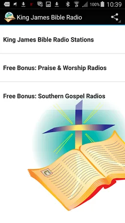 King James Bible Radio screenshot 1