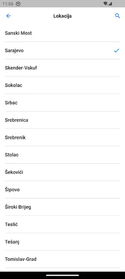 Vaktija.ba screenshot 6