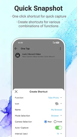 Background Camera ~ Very Safe screenshot 4