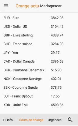 Orange actu Madagascar screenshot 1