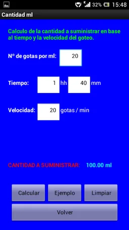Cálculos de Enfermería screenshot 3