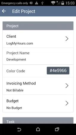 Log My Hours - Time Tracking screenshot 7