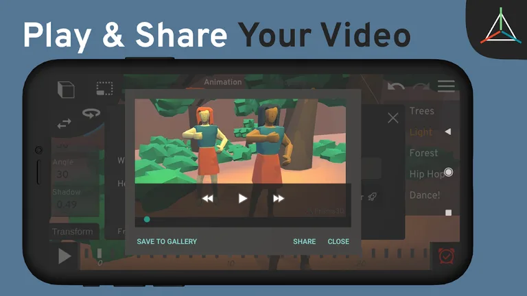 Prisma3D - Modeling, Animation screenshot 4