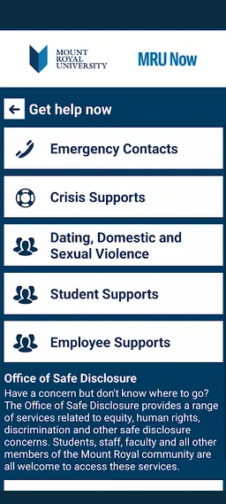 MRU Now screenshot 2