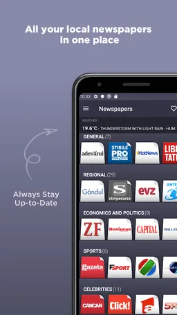 Romanian Newspapers screenshot 1