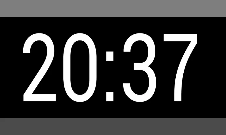 Dynamic Night Light with Clock screenshot 1