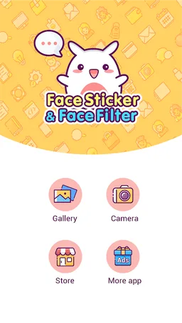 Face Sticker & Face Filter - Sweet Snap Camera screenshot 8