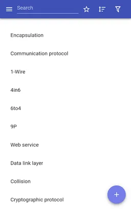 Network protocols screenshot 1