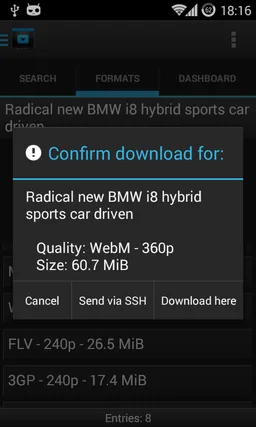 YouTube Downloader for Android screenshot 4