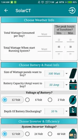 Solar CT PV System Power screenshot 6